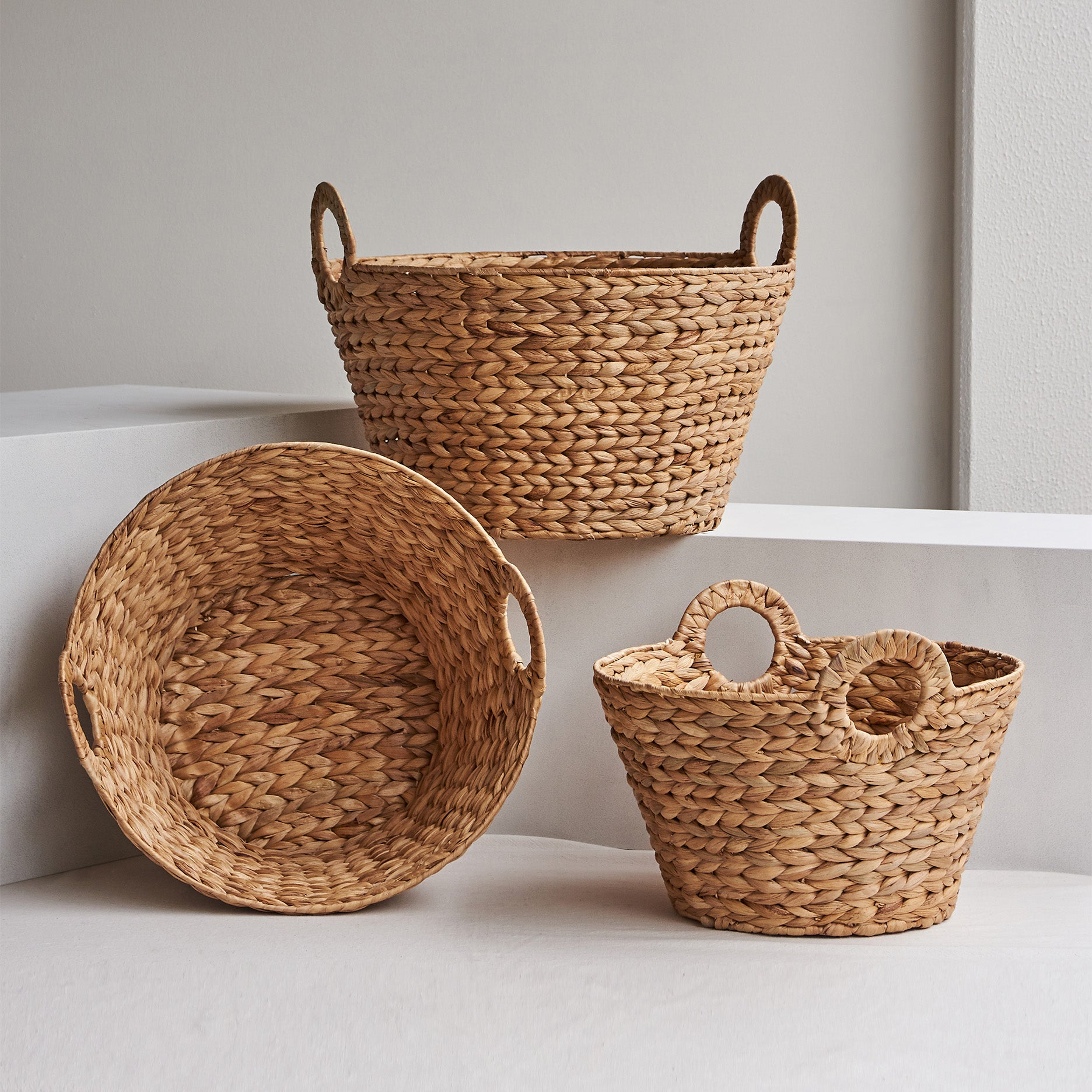 Weave II runder Korb L